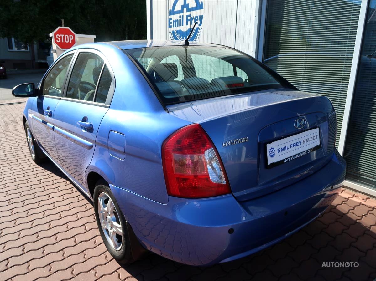 Hyundai Accent, 2008 - pohled č. 4