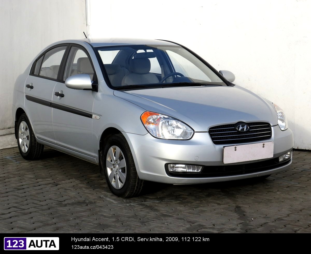 Hyundai Accent, 2009 - celkový pohled