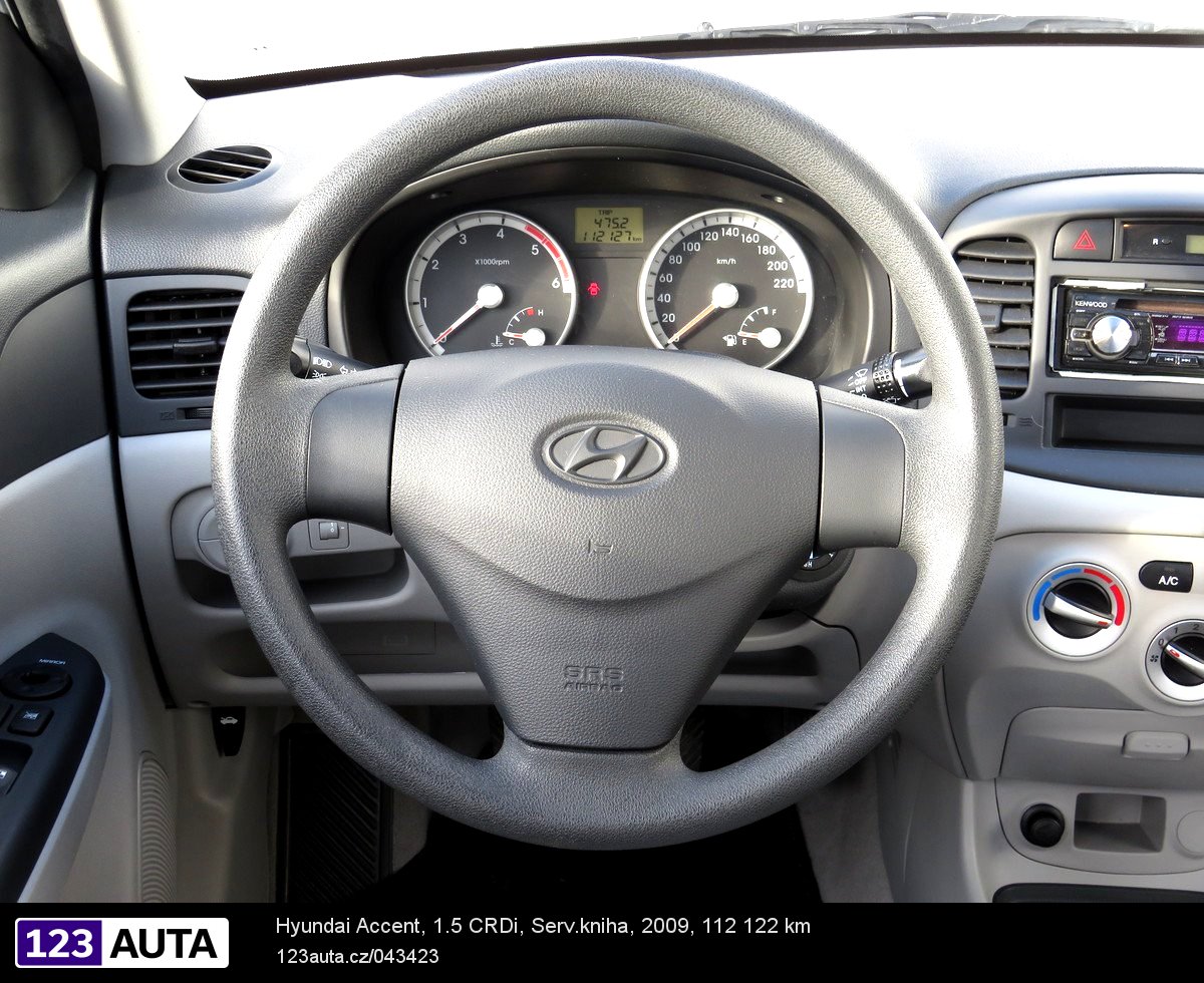 Hyundai Accent, 2009 - pohled č. 11