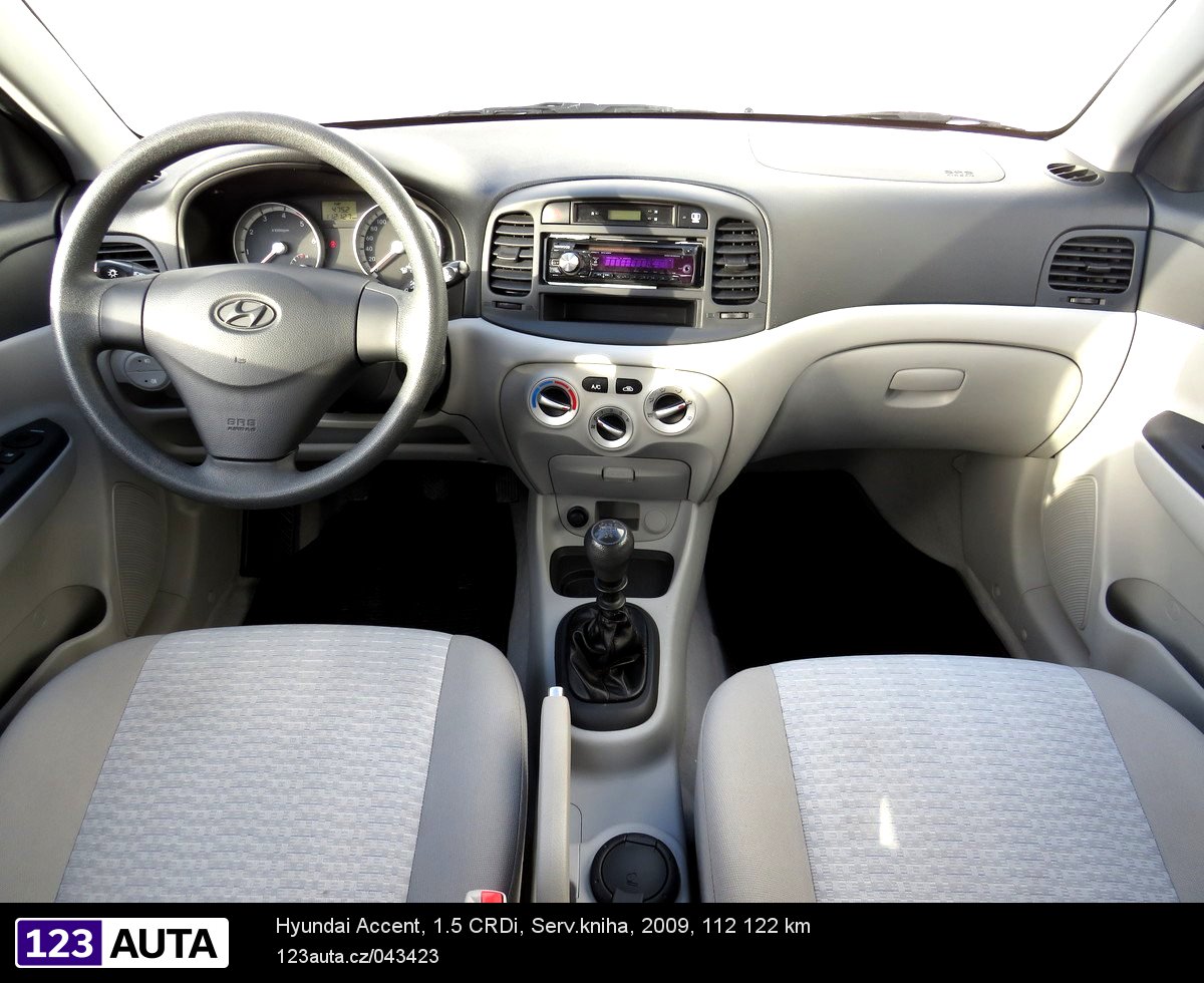 Hyundai Accent, 2009 - pohled č. 12