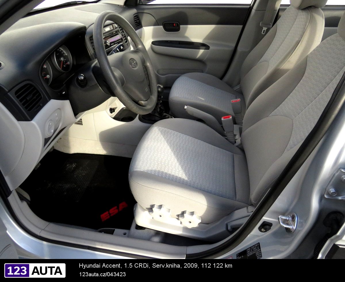 Hyundai Accent, 2009 - pohled č. 13
