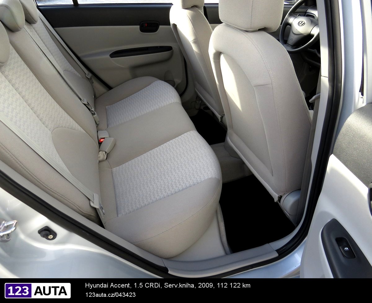 Hyundai Accent, 2009 - pohled č. 16