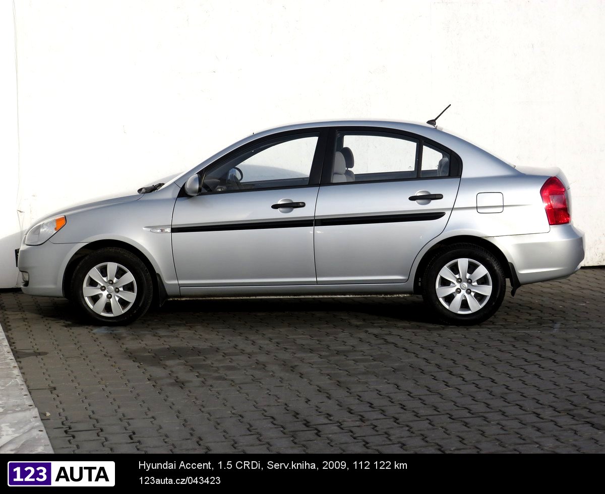 Hyundai Accent, 2009 - pohled č. 8
