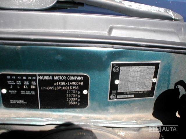 Hyundai Elantra, 2002 - pohled č. 20