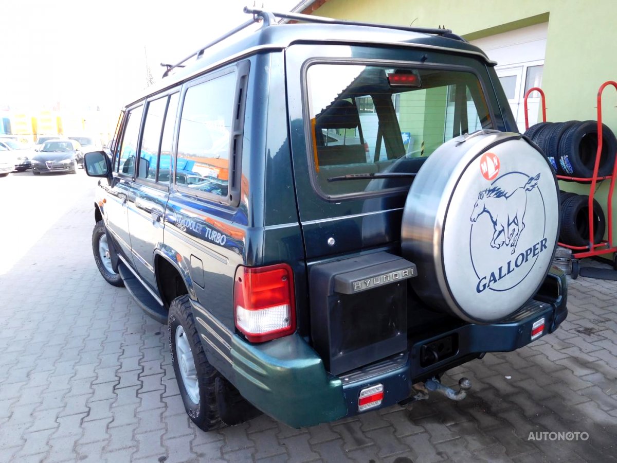 Hyundai Galloper, 1998 - pohled č. 7