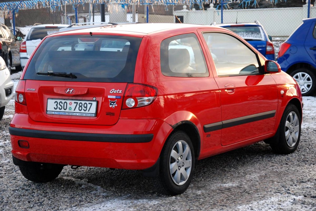 Hyundai Getz, 2004 - pohled č. 3