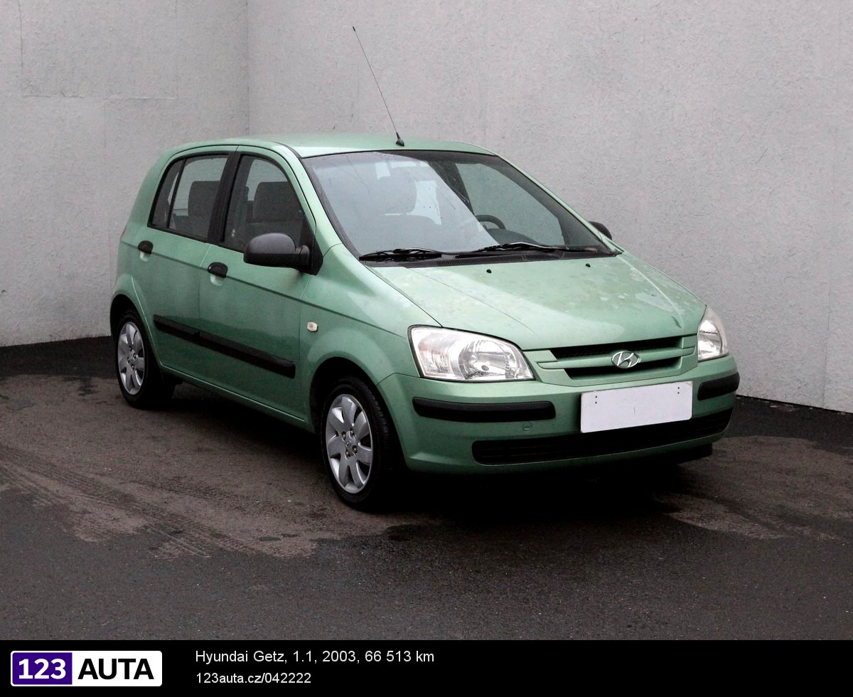 Hyundai Getz, 2003 - celkový pohled