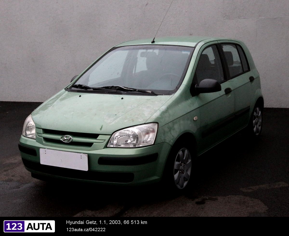 Hyundai Getz, 2003 - pohled č. 3