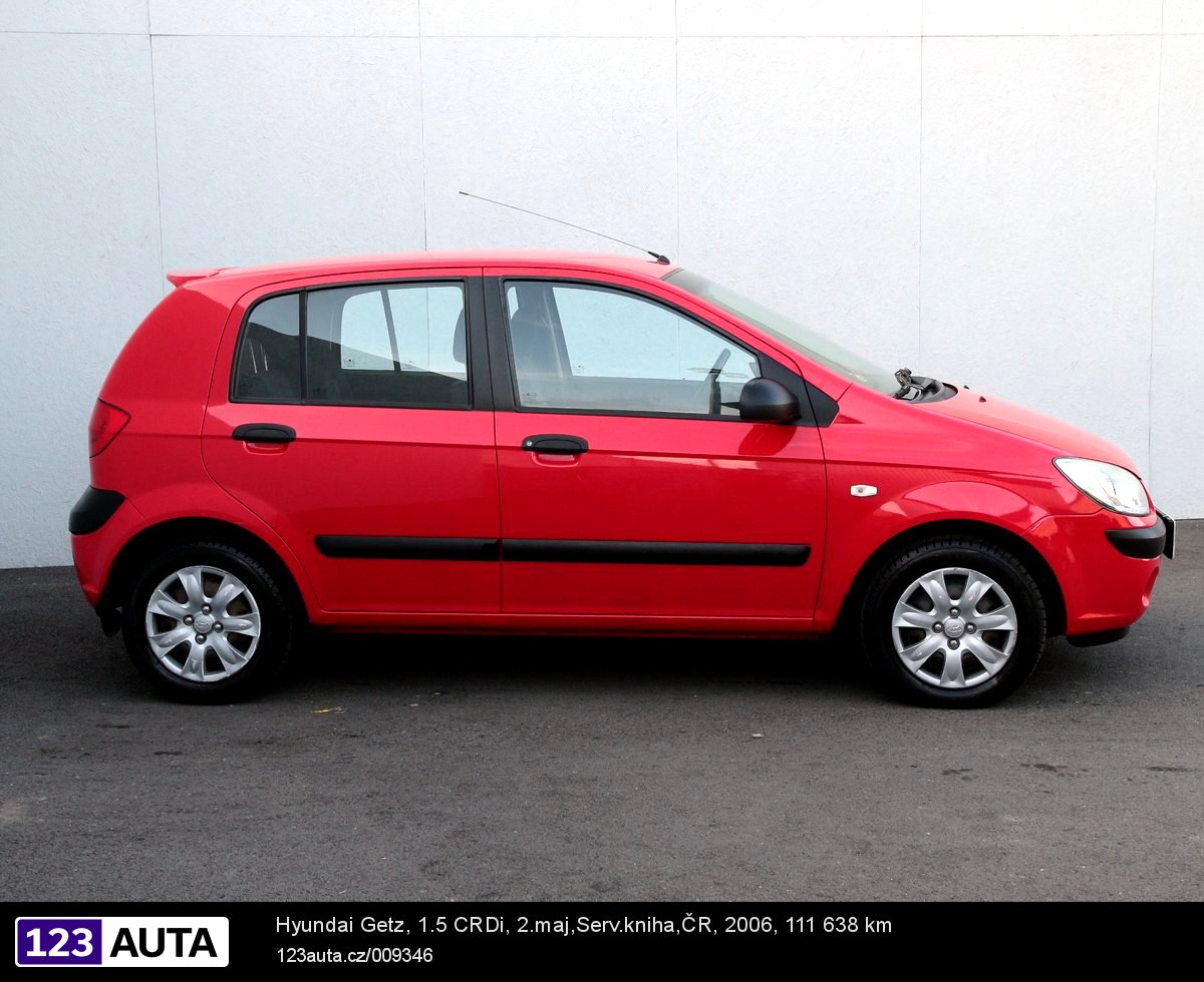 Hyundai Getz, 2006 - pohled č. 4