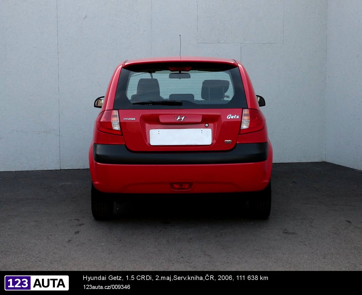 Hyundai Getz, 2006 - pohled č. 6