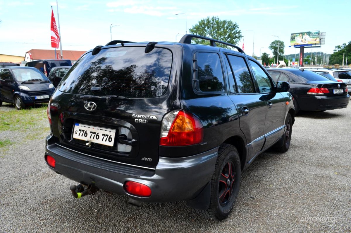 Hyundai Santa Fe, 2003 - pohled č. 3