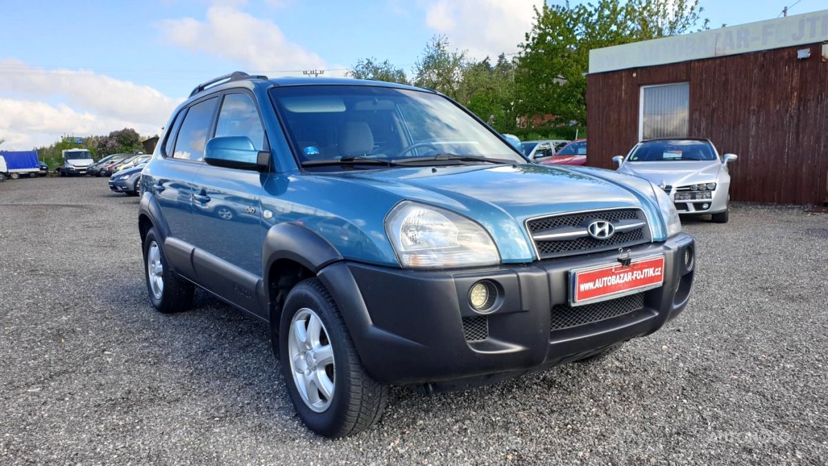 Hyundai Tucson, 2005 - celkový pohled