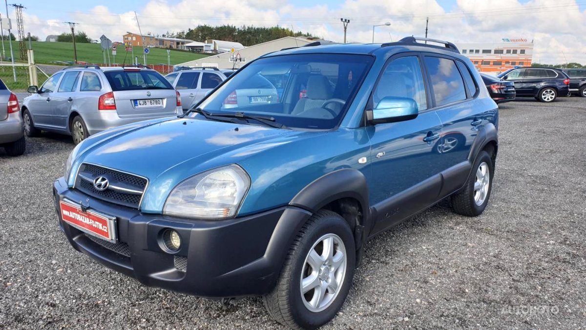 Hyundai Tucson, 2005 - pohled č. 3