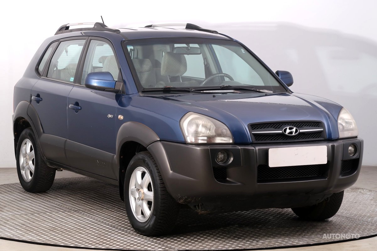 Hyundai Tucson, 2004 - celkový pohled