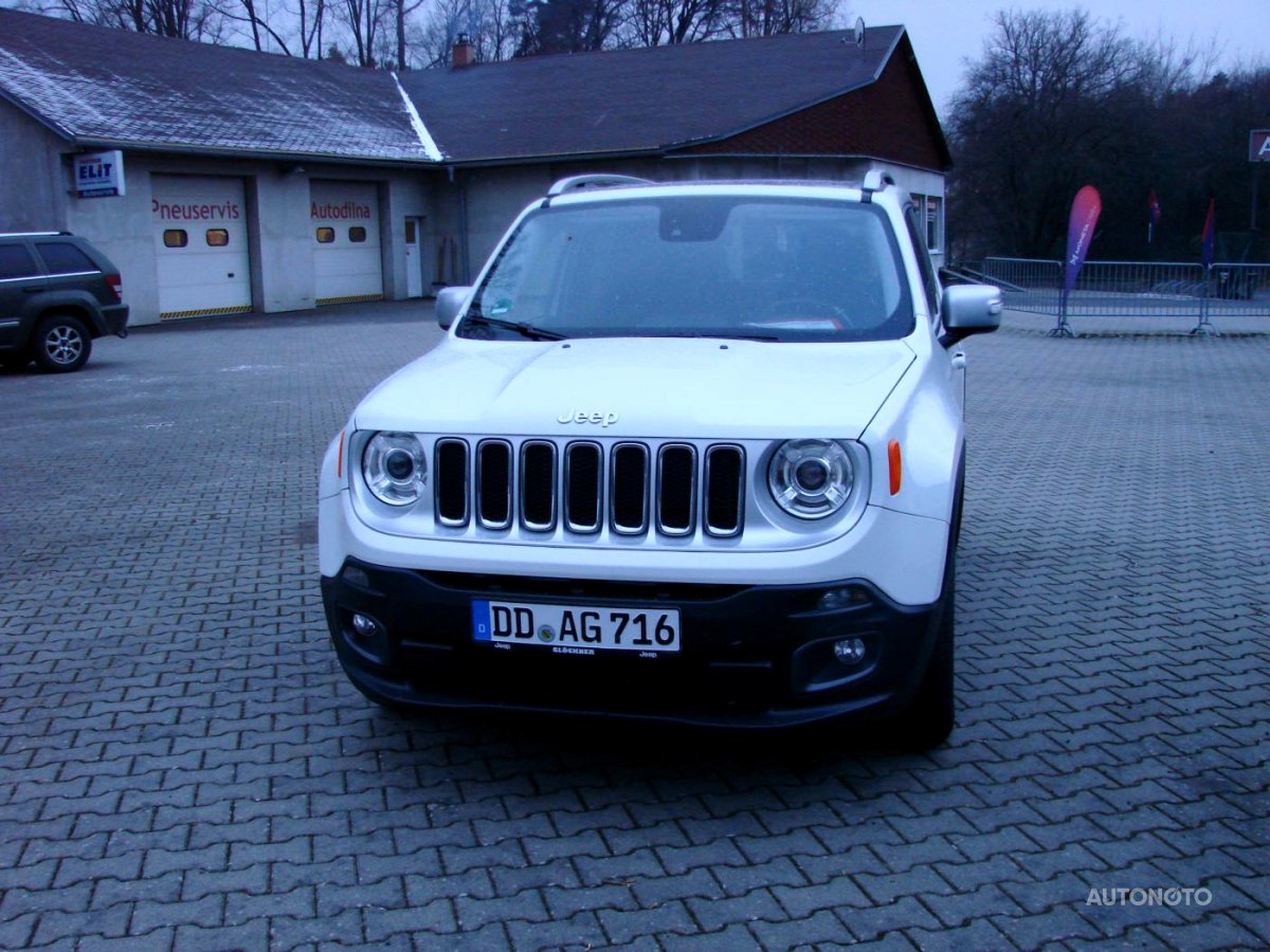 Jeep Renegade, 2016 - celkový pohled