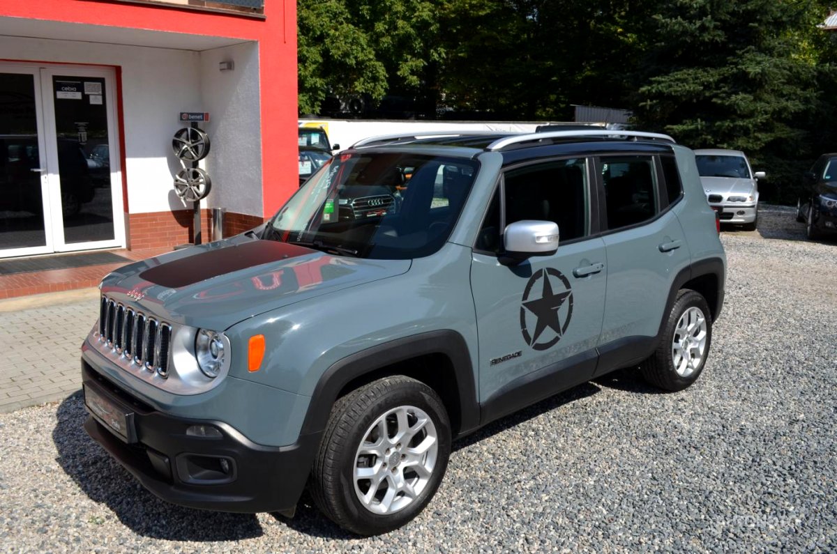 Jeep Renegade, 2015 - celkový pohled