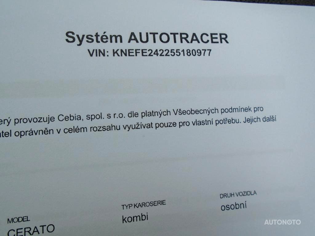 Kia Cerato, 2005 - pohled č. 2