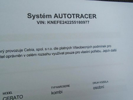 Kia Cerato, 2005 - pohled č. 2