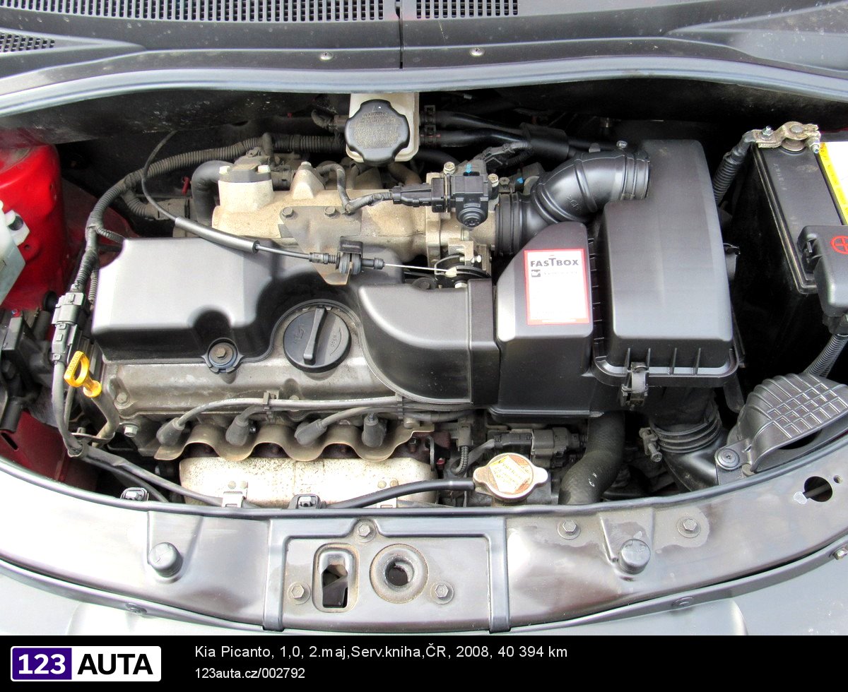 Kia Picanto, 2008 - pohled č. 9