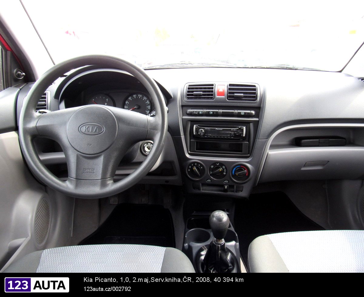 Kia Picanto, 2008 - pohled č. 12