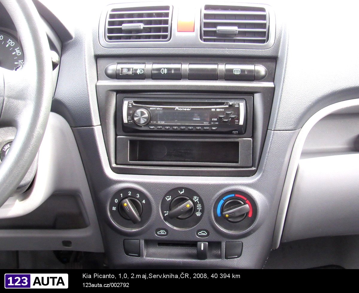 Kia Picanto, 2008 - pohled č. 13