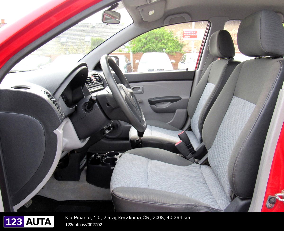 Kia Picanto, 2008 - pohled č. 14