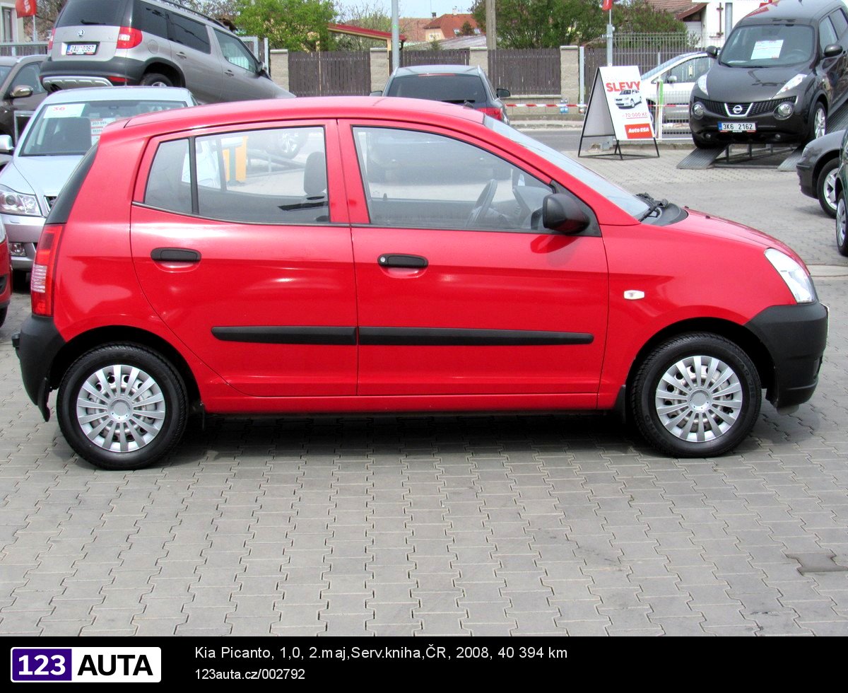 Kia Picanto, 2008 - pohled č. 4