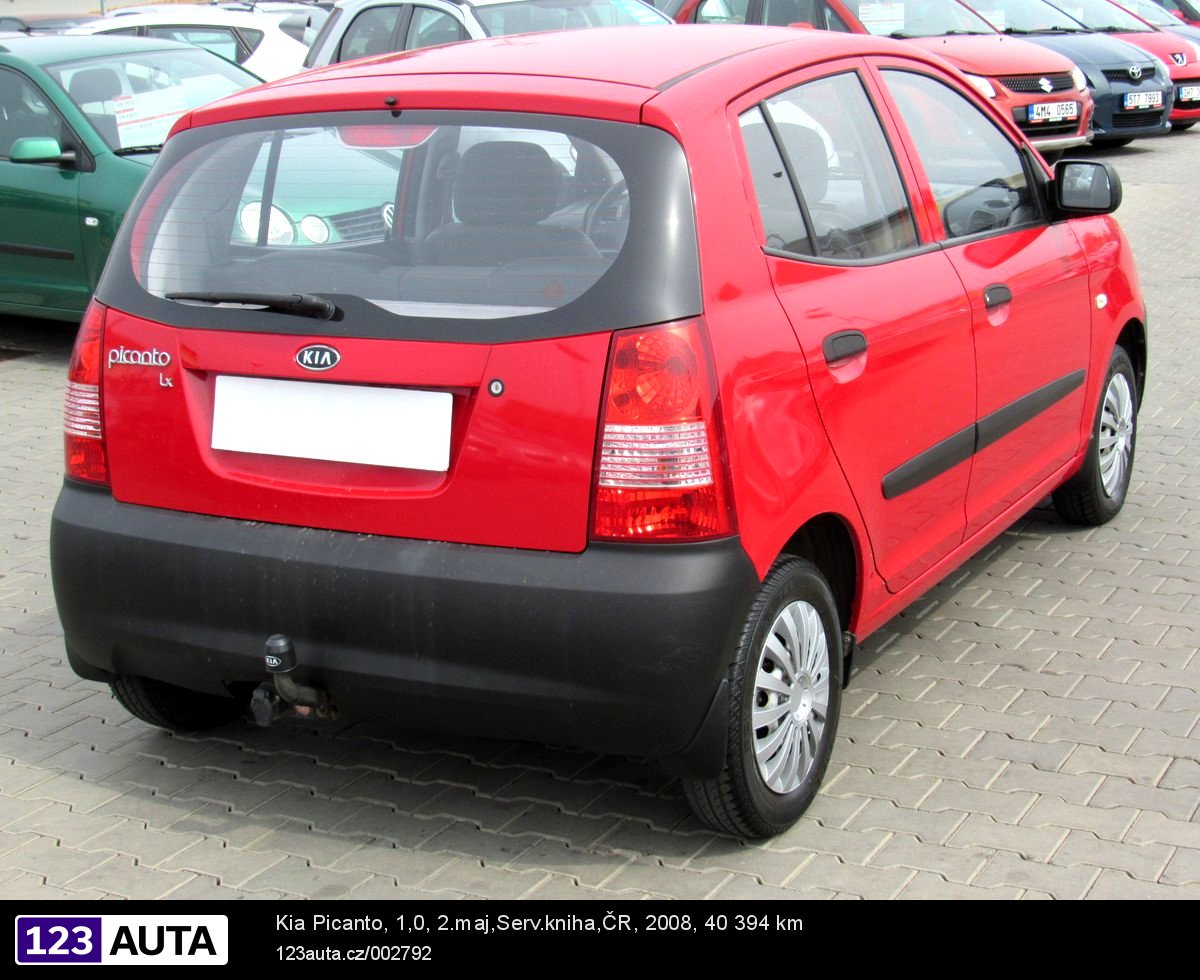 Kia Picanto, 2008 - pohled č. 5