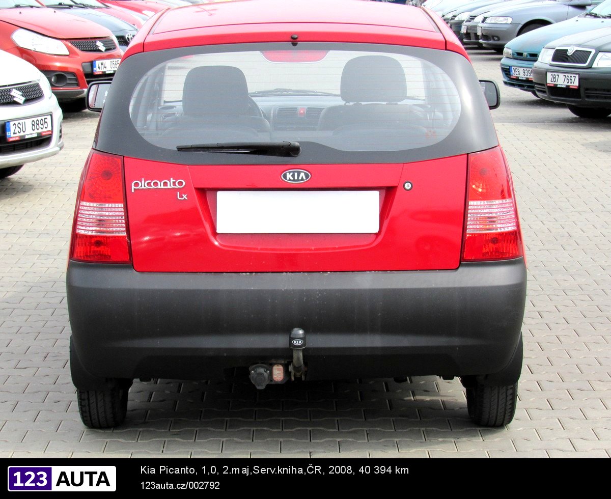 Kia Picanto, 2008 - pohled č. 6