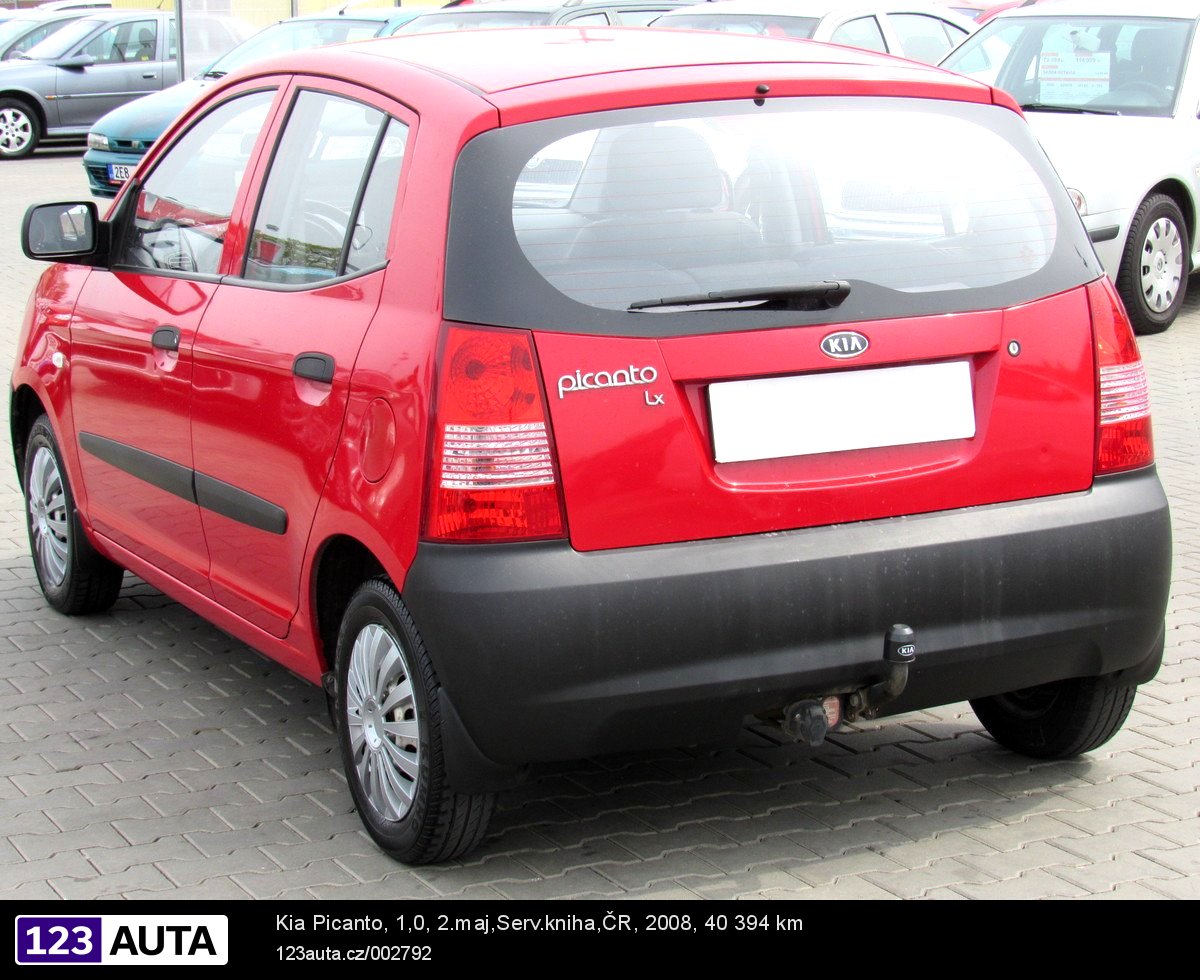 Kia Picanto, 2008 - pohled č. 7