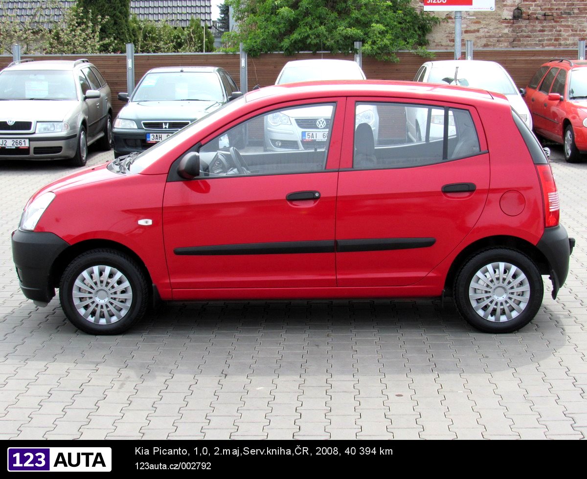 Kia Picanto, 2008 - pohled č. 8