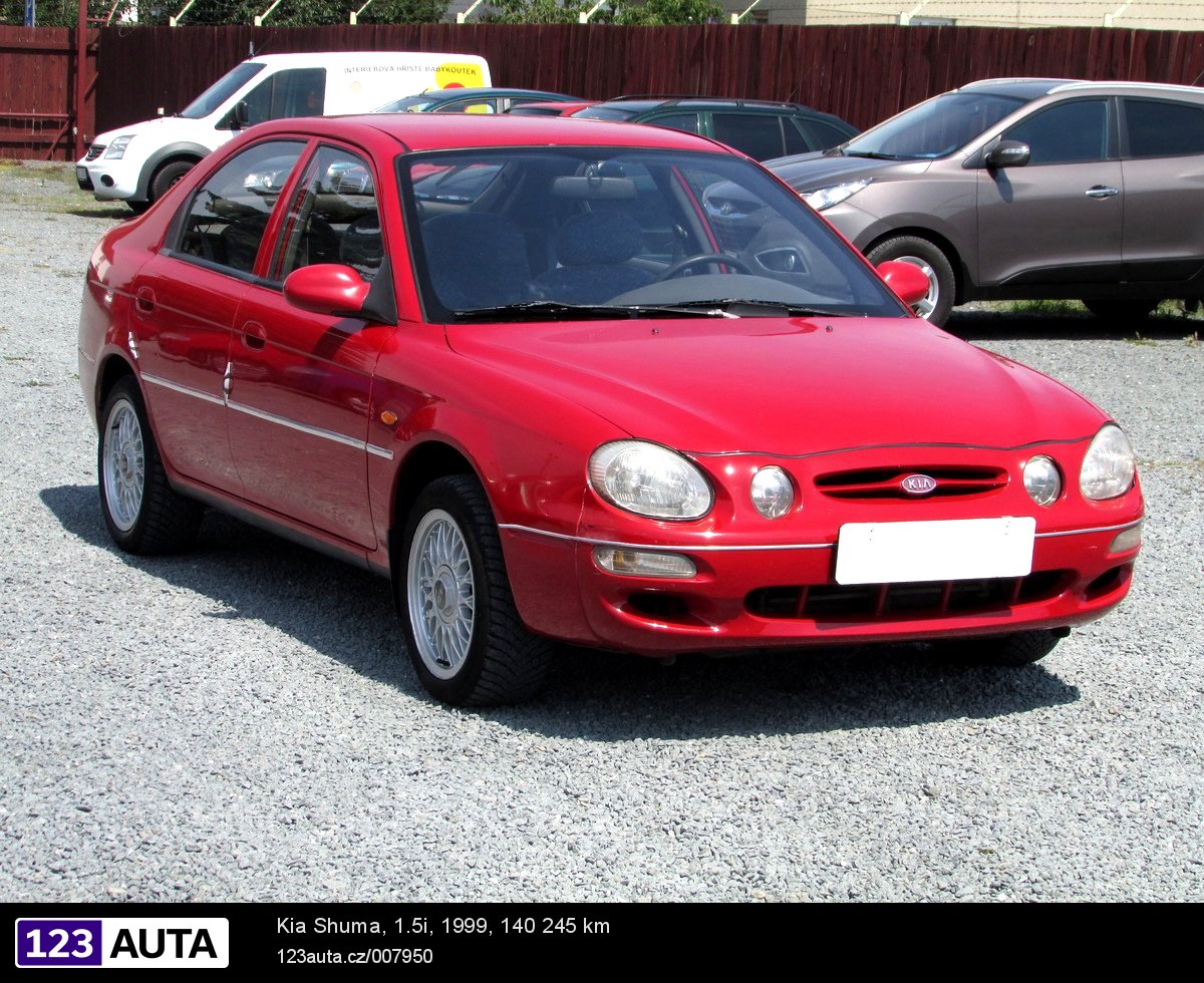 Kia Shuma, 1999 - celkový pohled