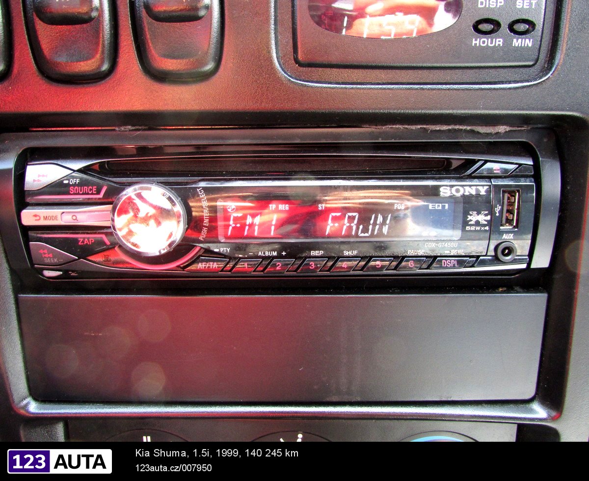 Kia Shuma, 1999 - pohled č. 19