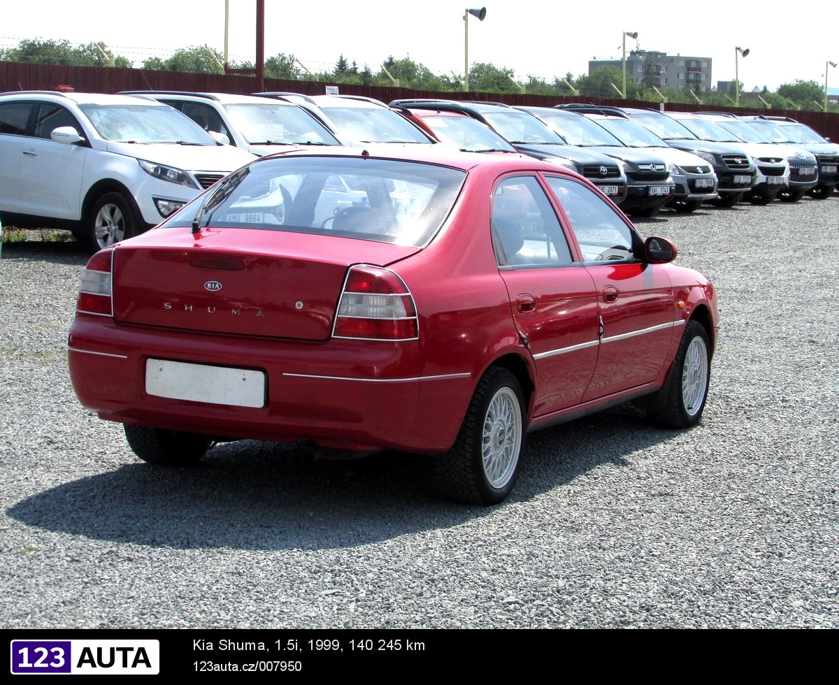 Kia Shuma, 1999 - pohled č. 5