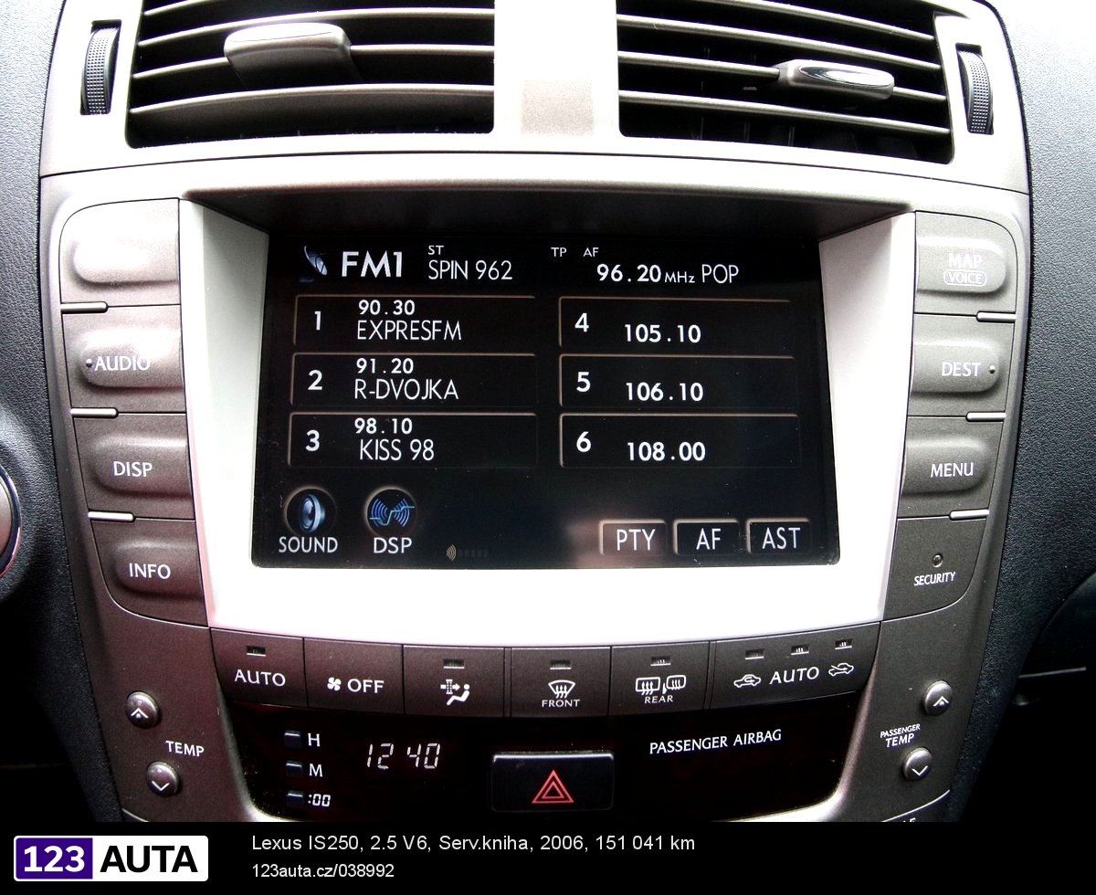 Lexus IS250, 2006 - pohled č. 23