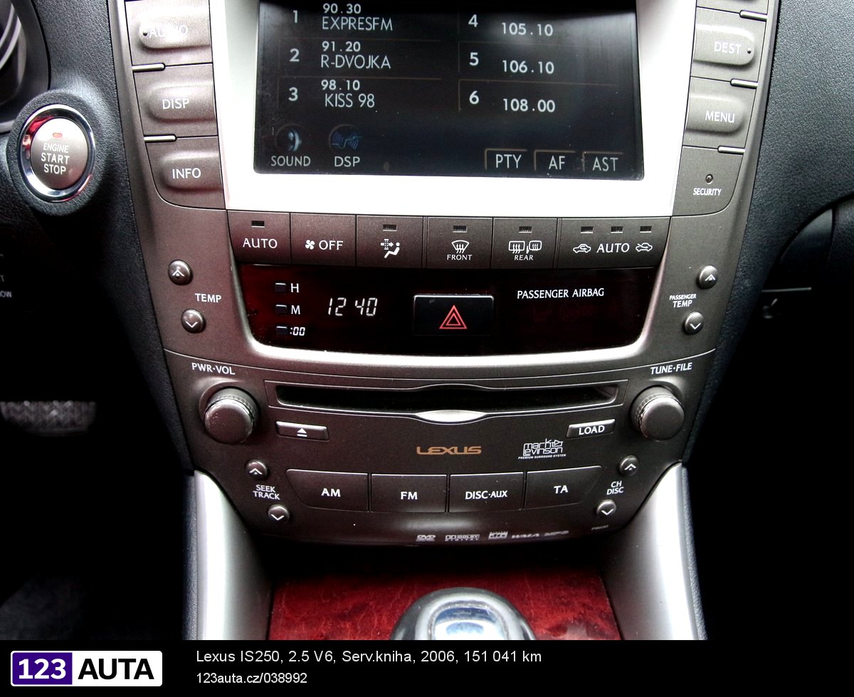 Lexus IS250, 2006 - pohled č. 24