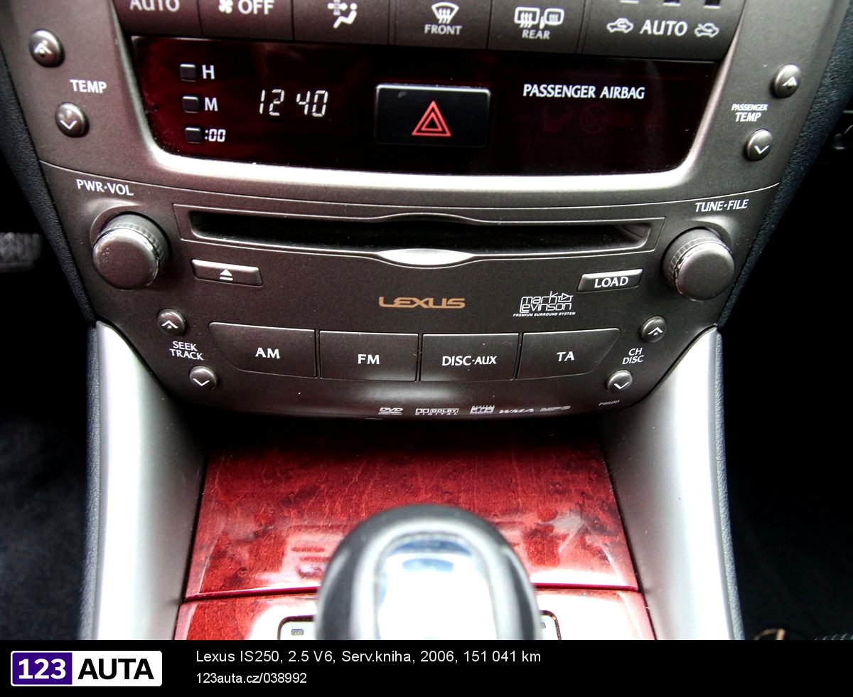 Lexus IS250, 2006 - pohled č. 25