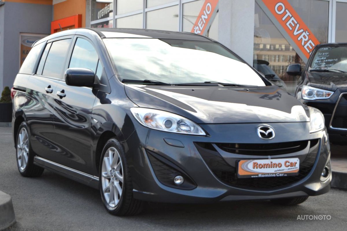 Mazda 5, 2012 - celkový pohled