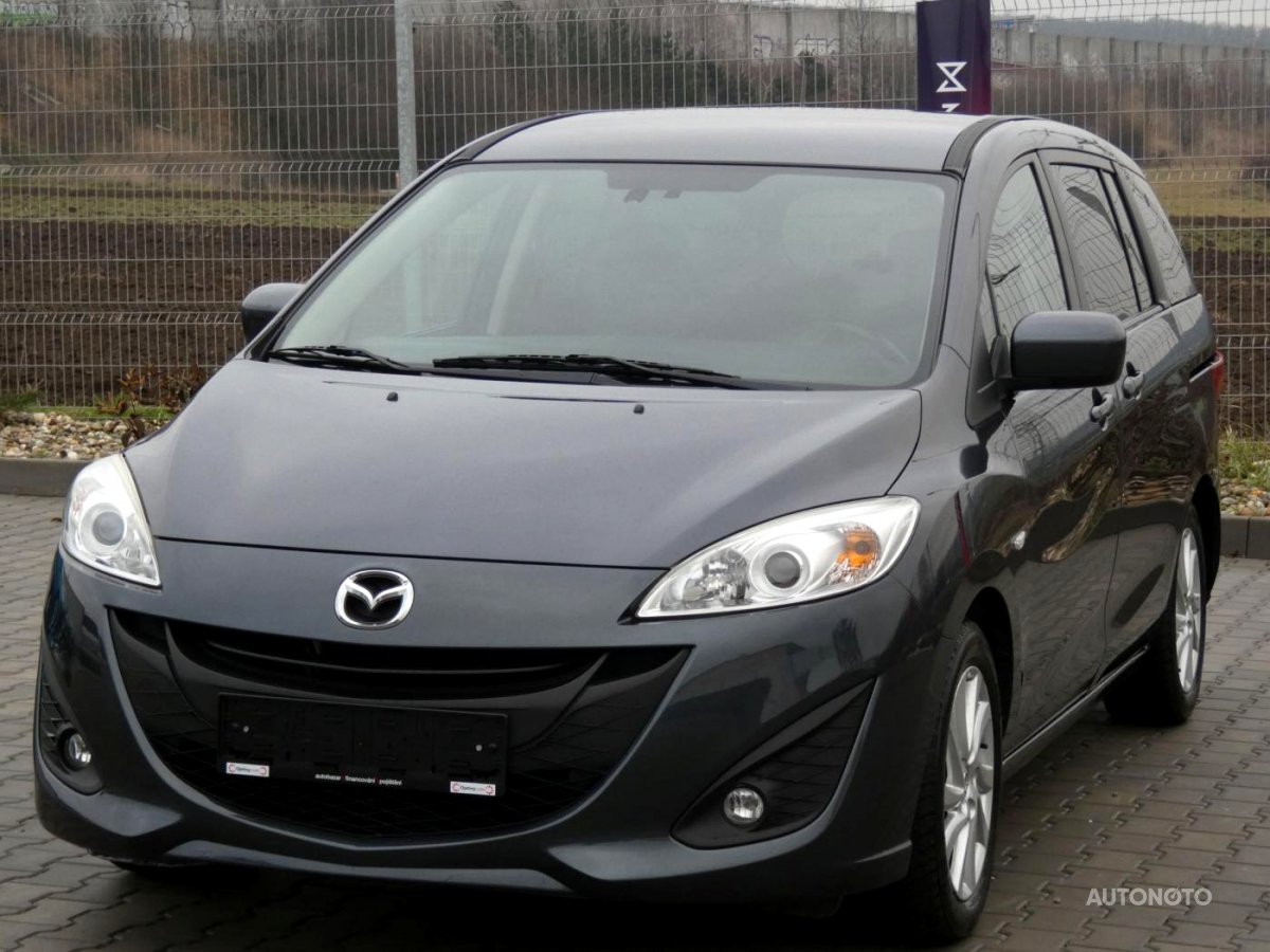 Mazda 5, 2013 - celkový pohled