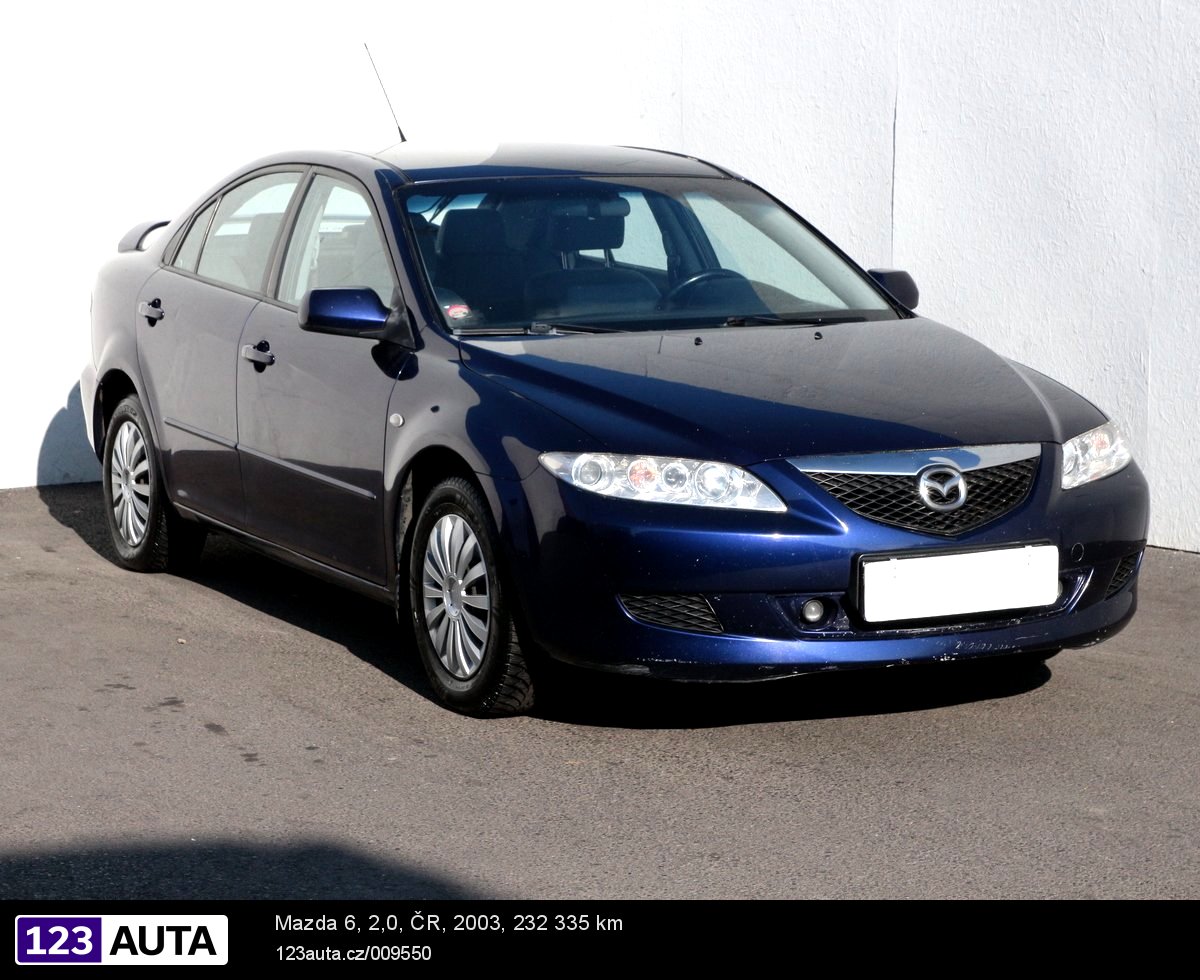 Mazda 6, 2003 - celkový pohled
