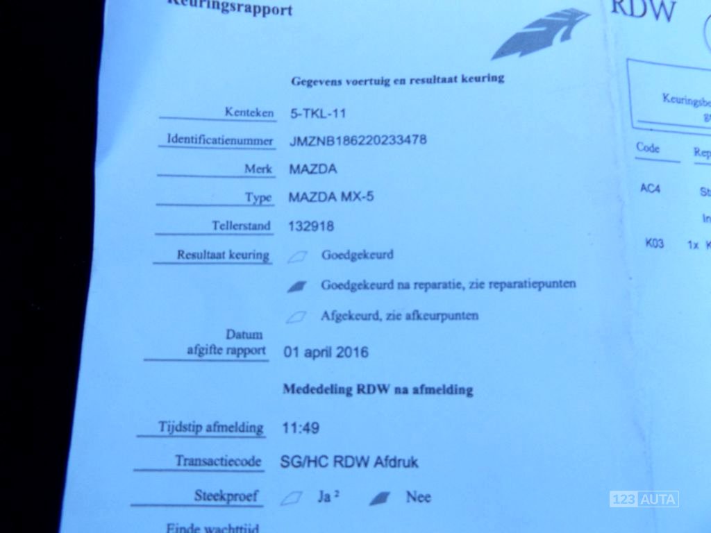 Mazda MX-5, 2002 - pohled č. 22