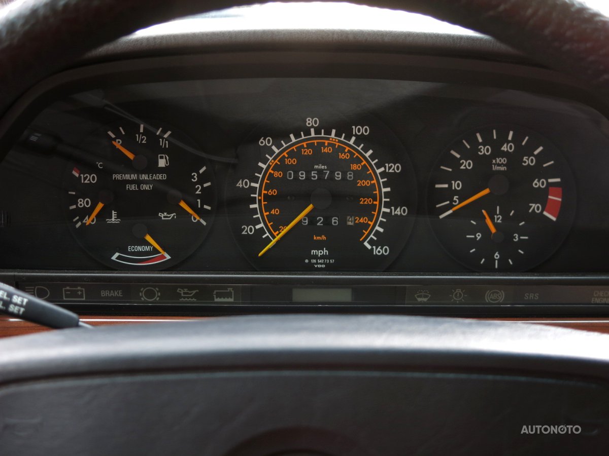 Mercedes-Benz S, 1988 - pohled č. 10