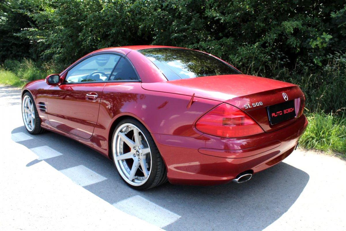 Mercedes-Benz SL, 2003 - pohled č. 4