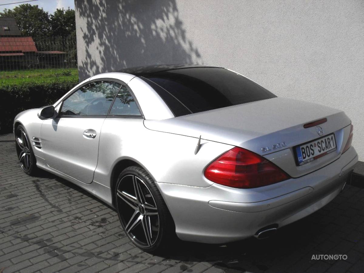 Mercedes-Benz SL, 2001 - pohled č. 3