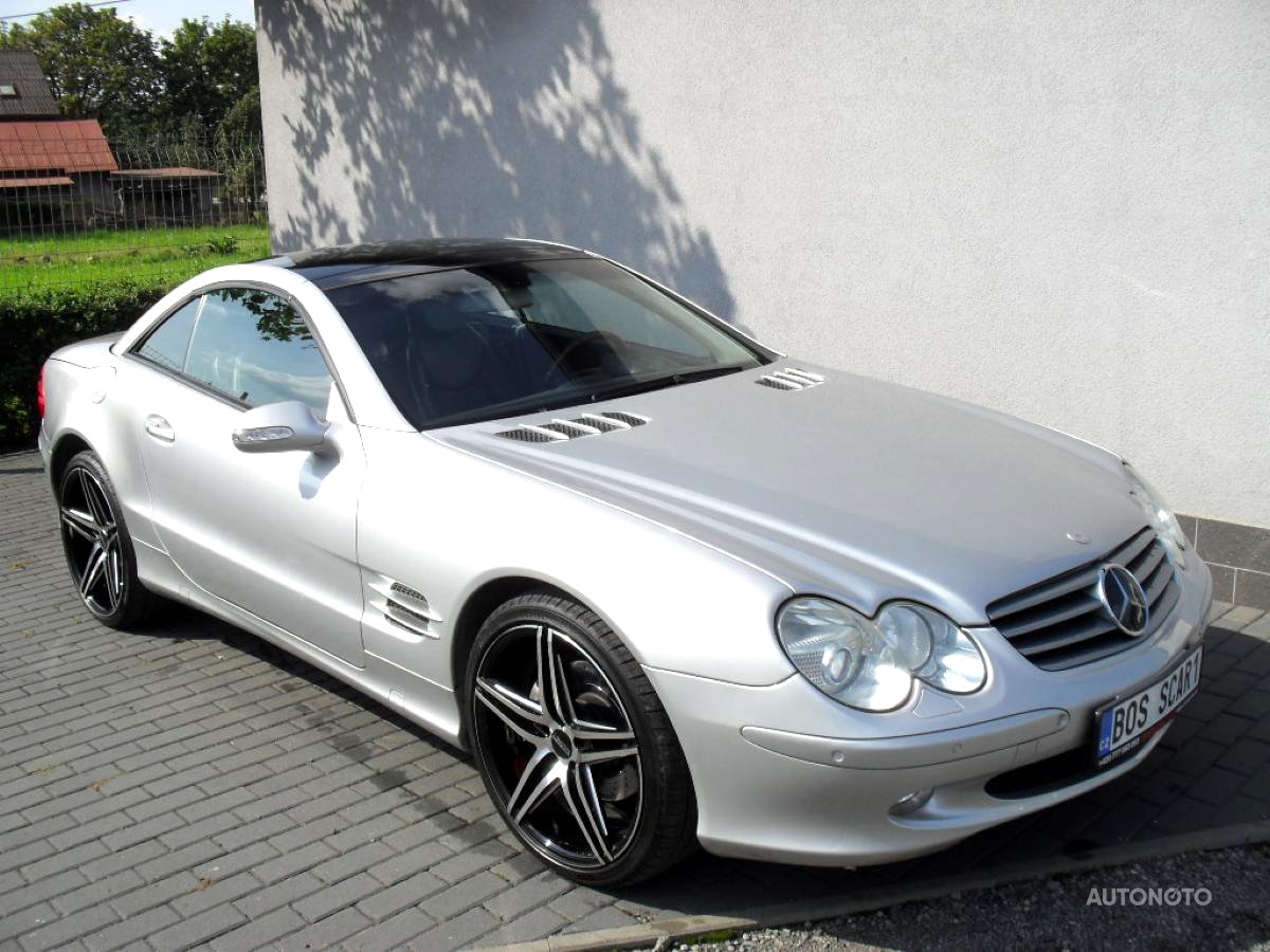 Mercedes-Benz SL, 2001 - pohled č. 7