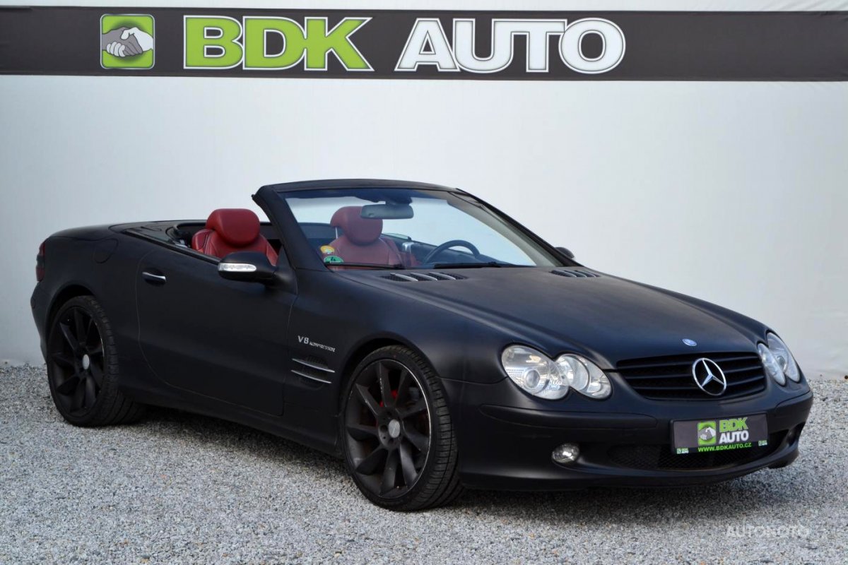 Mercedes-Benz SL, 2002 - celkový pohled