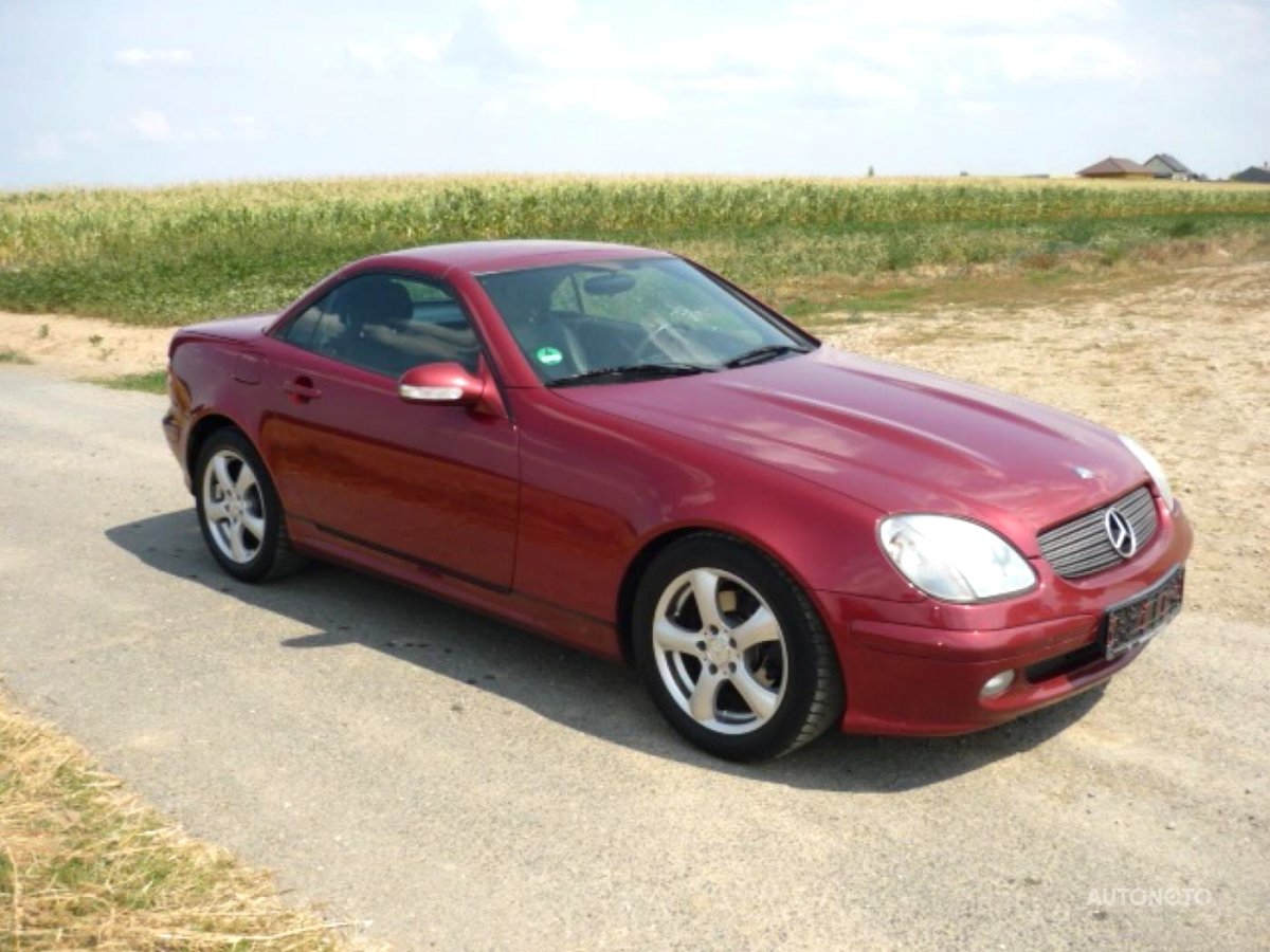 Mercedes-Benz SLK, 2001 - celkový pohled