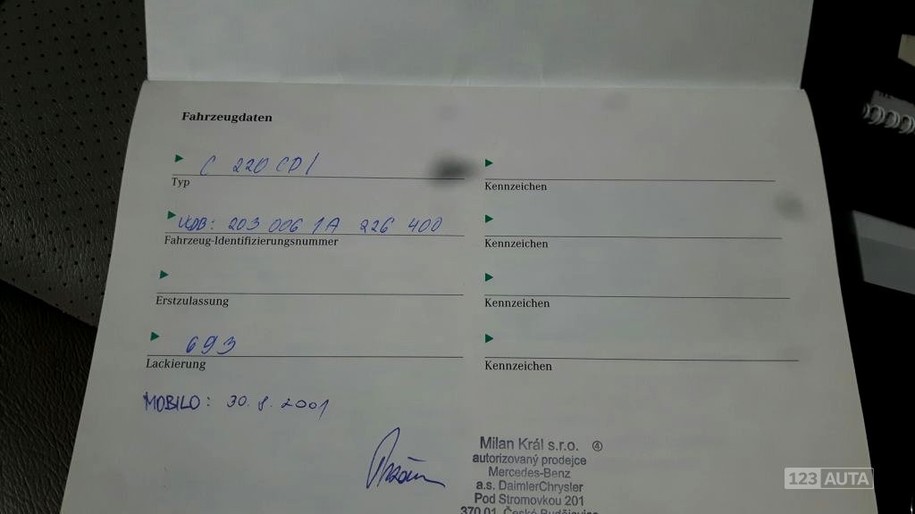 Mercedes-Benz Třídy C, 2001 - pohled č. 9