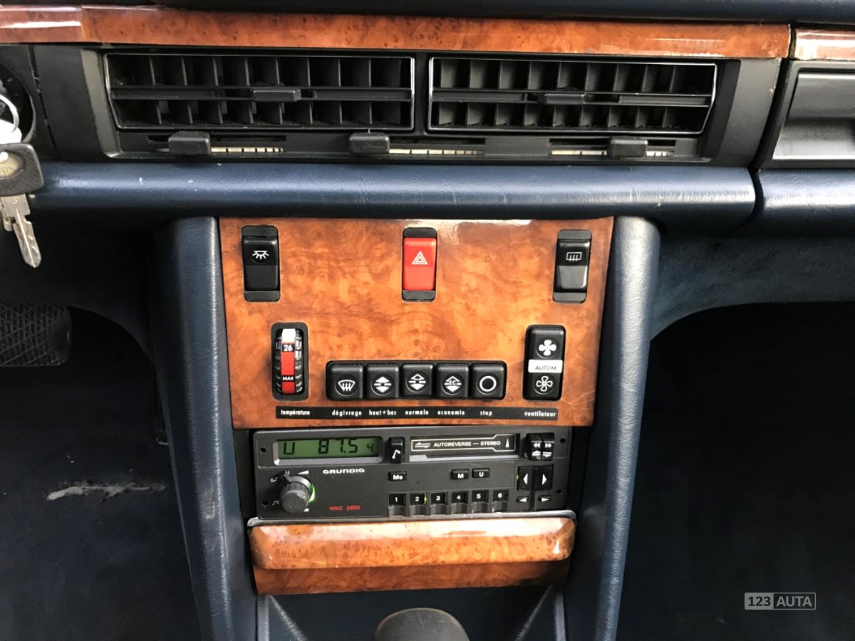 Mercedes-Benz Třídy S, 1983 - pohled č. 11