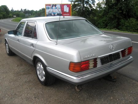 Mercedes-Benz Třídy S, 1981 - pohled č. 5